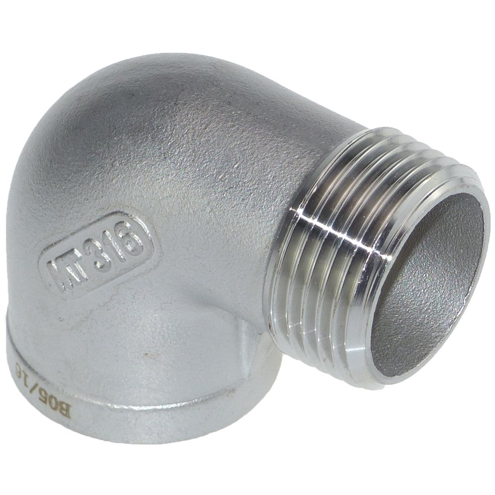 Edelstahl Gewindeanschlüsse Set - Tri-Klemmen 50,5mm, 64mm Mit Flansch