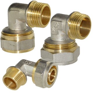 PE-X Schraub Winkel AG