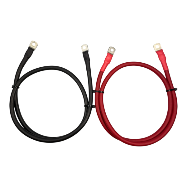 Câble De Batterie 35 Mm² Rouge/noir ALPTEG – M6 M8 M10, Du Costaud Made In Germany !