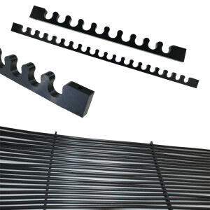 Poolheizung Montageschiene für 16 mm Solarabsorber