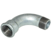 Temperguss Bogen 90° I/A 1/2 Zoll