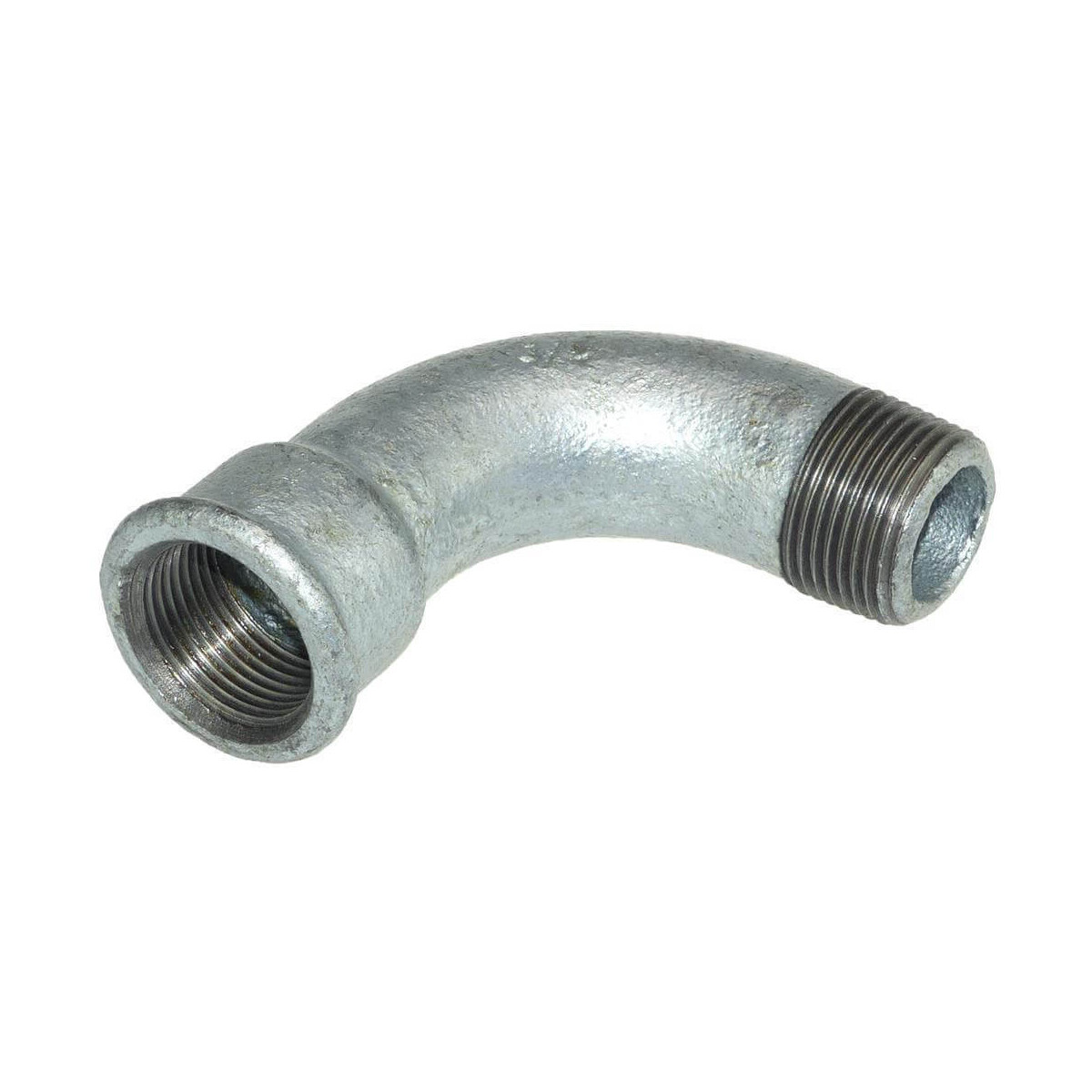 Temperguss Bogen 90° I/A 1 Zoll