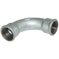 Temperguss Bogen 90° I/I 2 Zoll