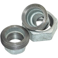 Temperguss Verschraubung I/I 1 1/4 Zoll