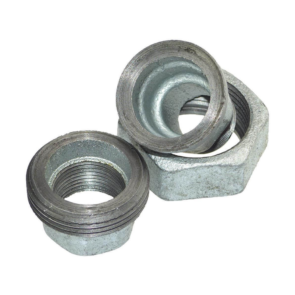 Temperguss Verschraubung I/I 1 1/2 Zoll