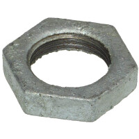 Temperguss Gegenmutter 2 Zoll