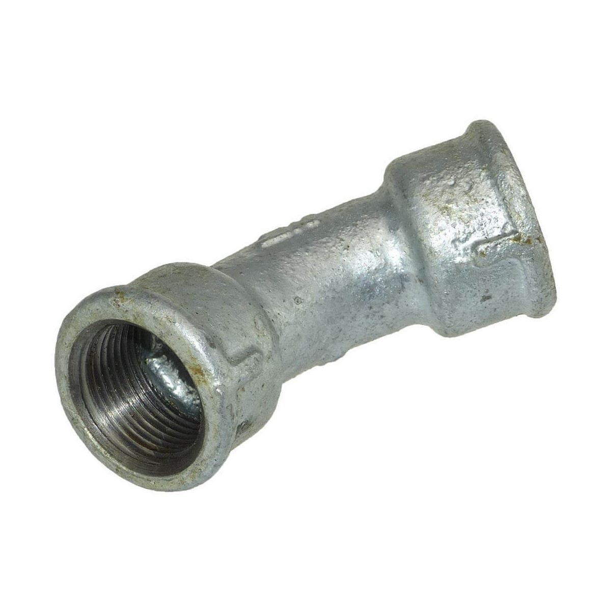 Temperguss Bogen 45° I/I 1/2 Zoll