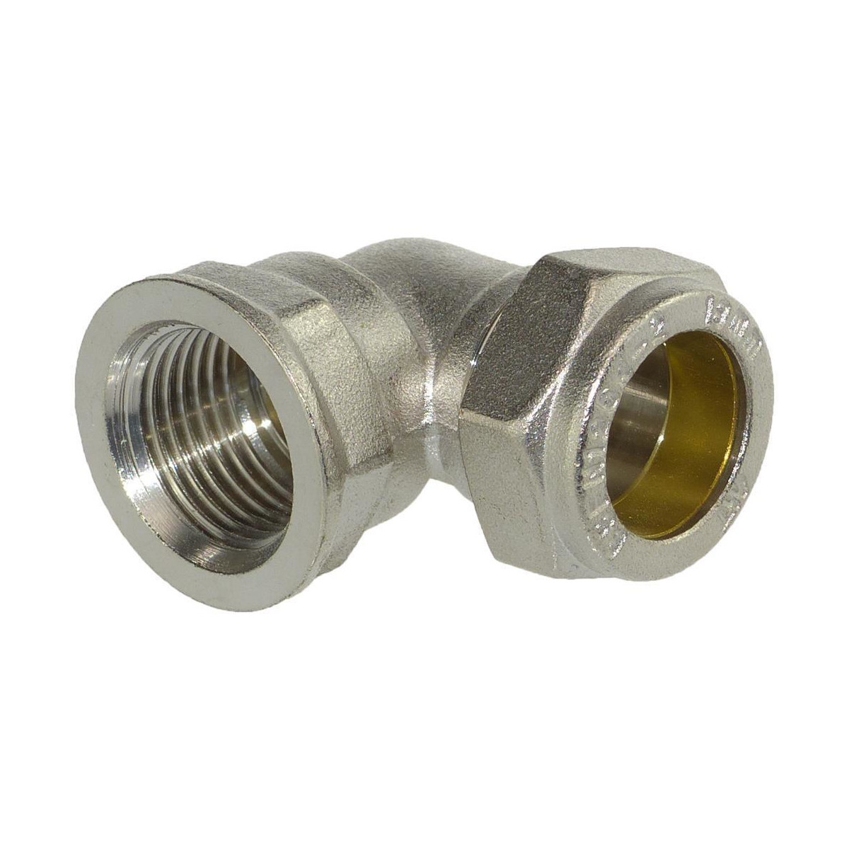 Kupferrohr Klemm Winkel Innengewinde 28 x 1 Zoll