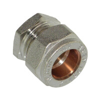 Kupferrohr Klemm Kappe 15 mm