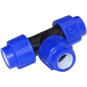 PE-T-Stück Klemmmuffe 63mm
