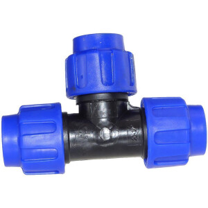 PE-T-Stück Klemmmuffe 63mm