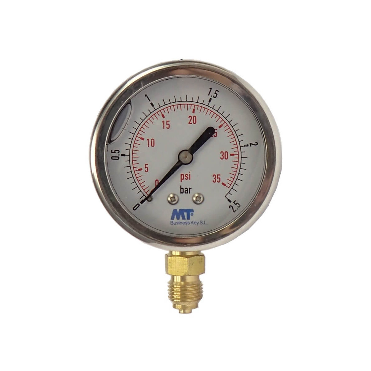 Manometer 63 mm - 0 - 2,5 bar
