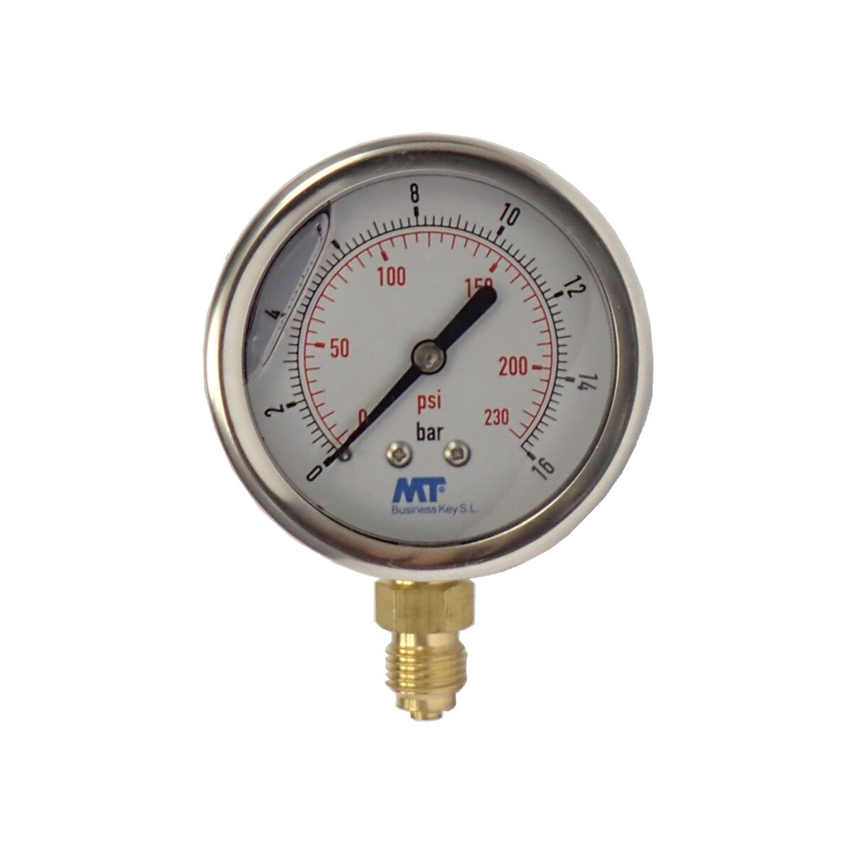 Manometer 63 mm - 0 - 16 bar