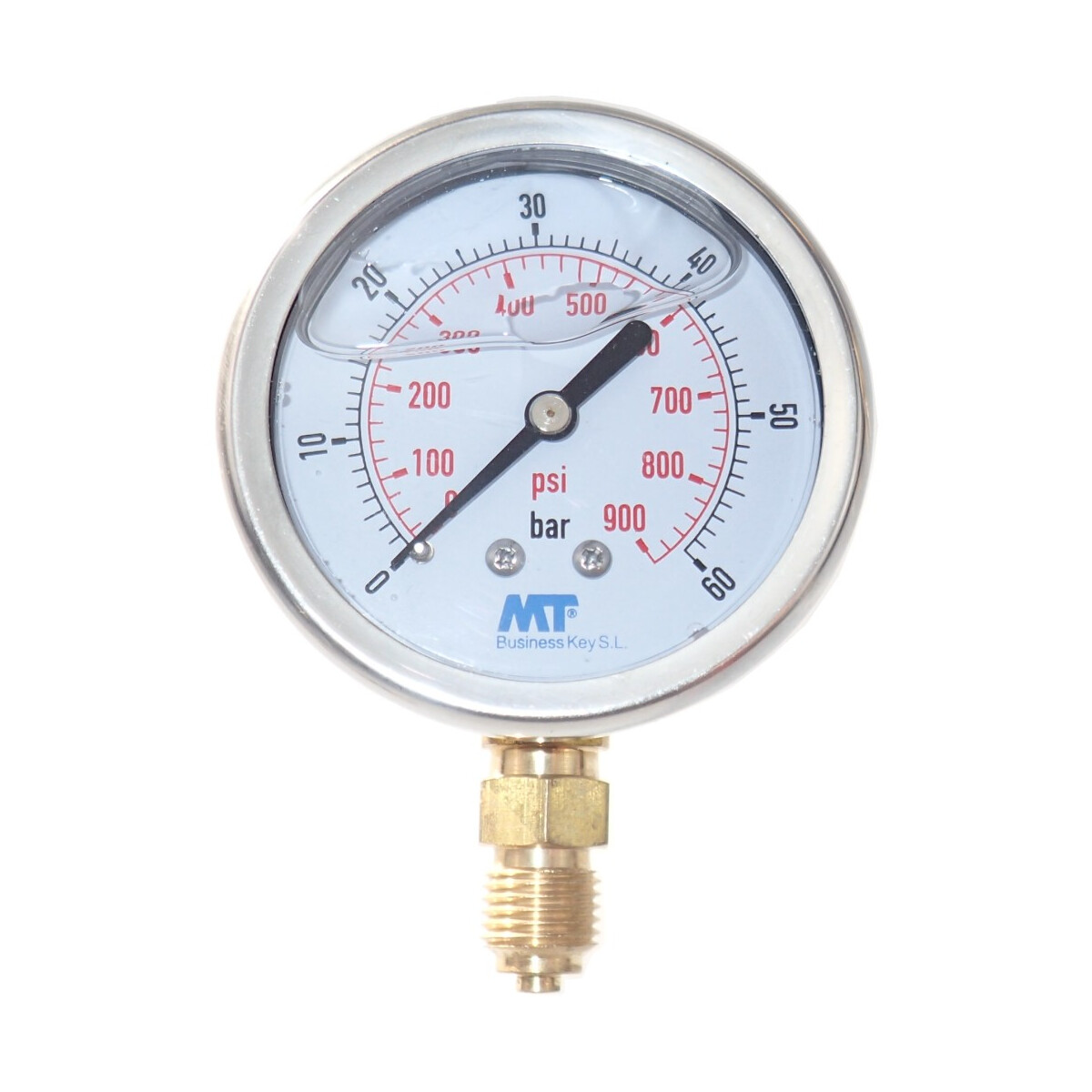 Manometer 63 mm - 0 - 60 bar