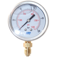 Manometer 63 mm Standard 0 - 100 bar