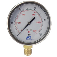 Manometer 100mm - 0 - 100 bar