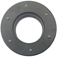 Folienflansch ABS 110 mm gekrümmt