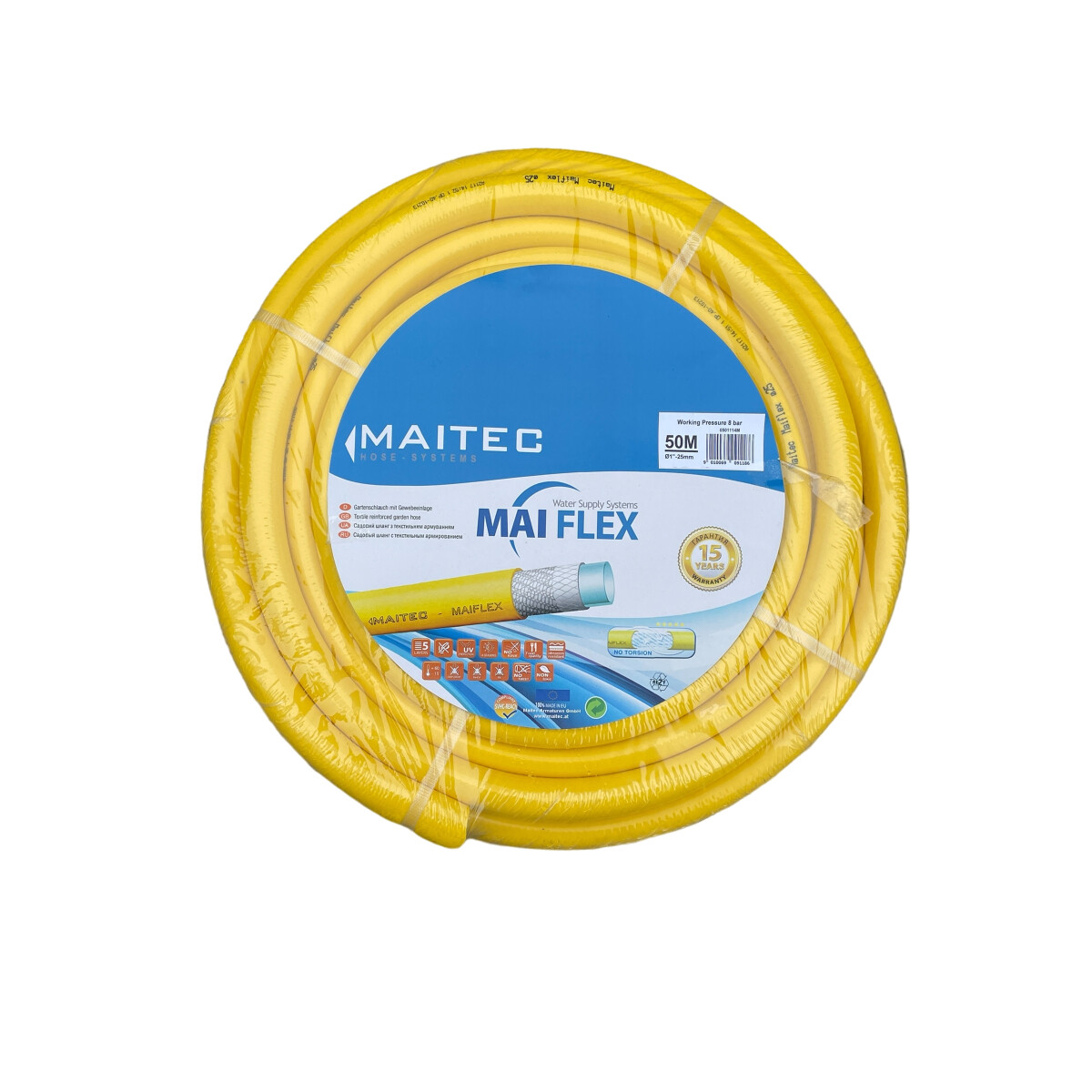 Gartenschlauch Wasserschlauch 1 Zoll 50 Meter, 139,2