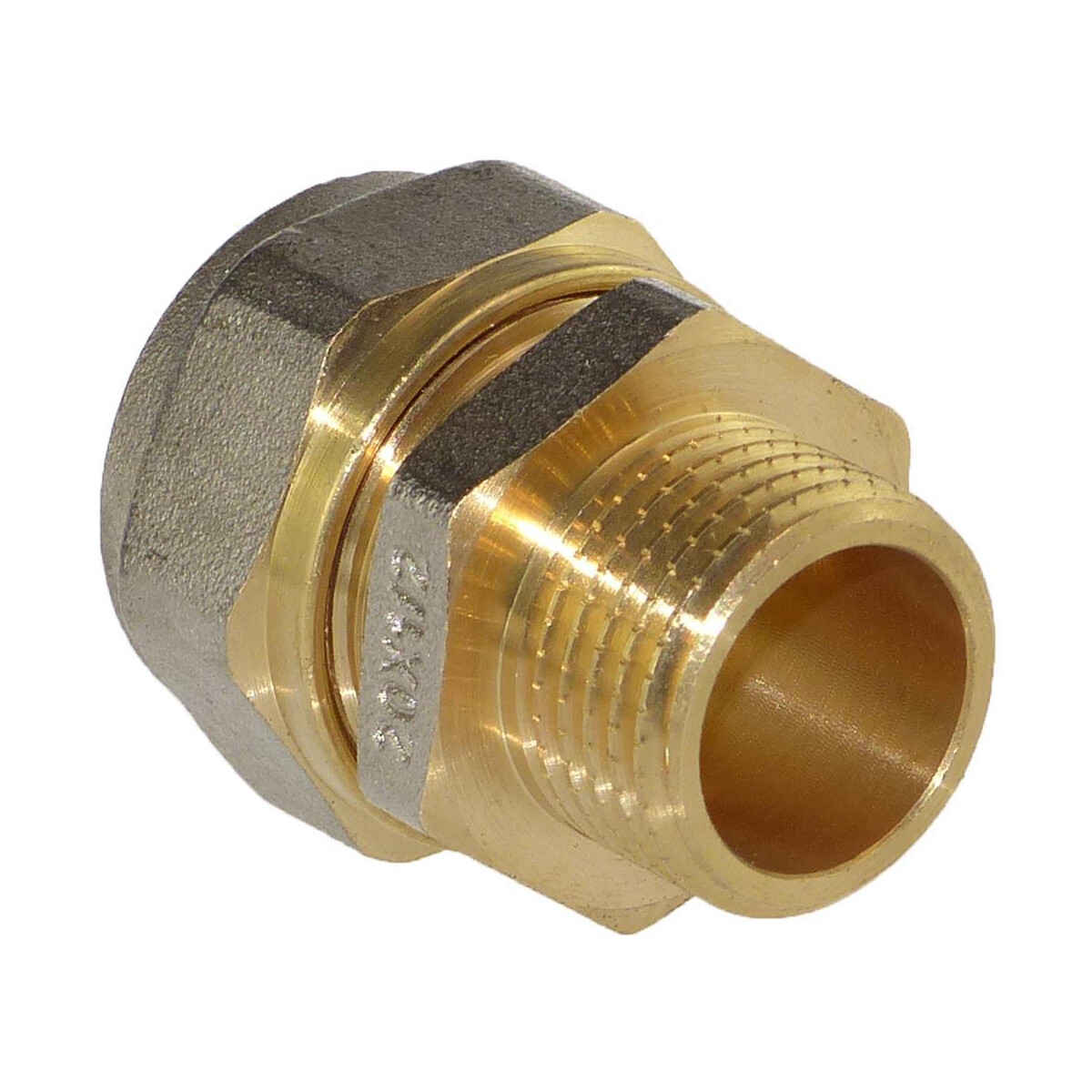 PEX Schraub Übergang 25 x 3/4 AG (DVGW)