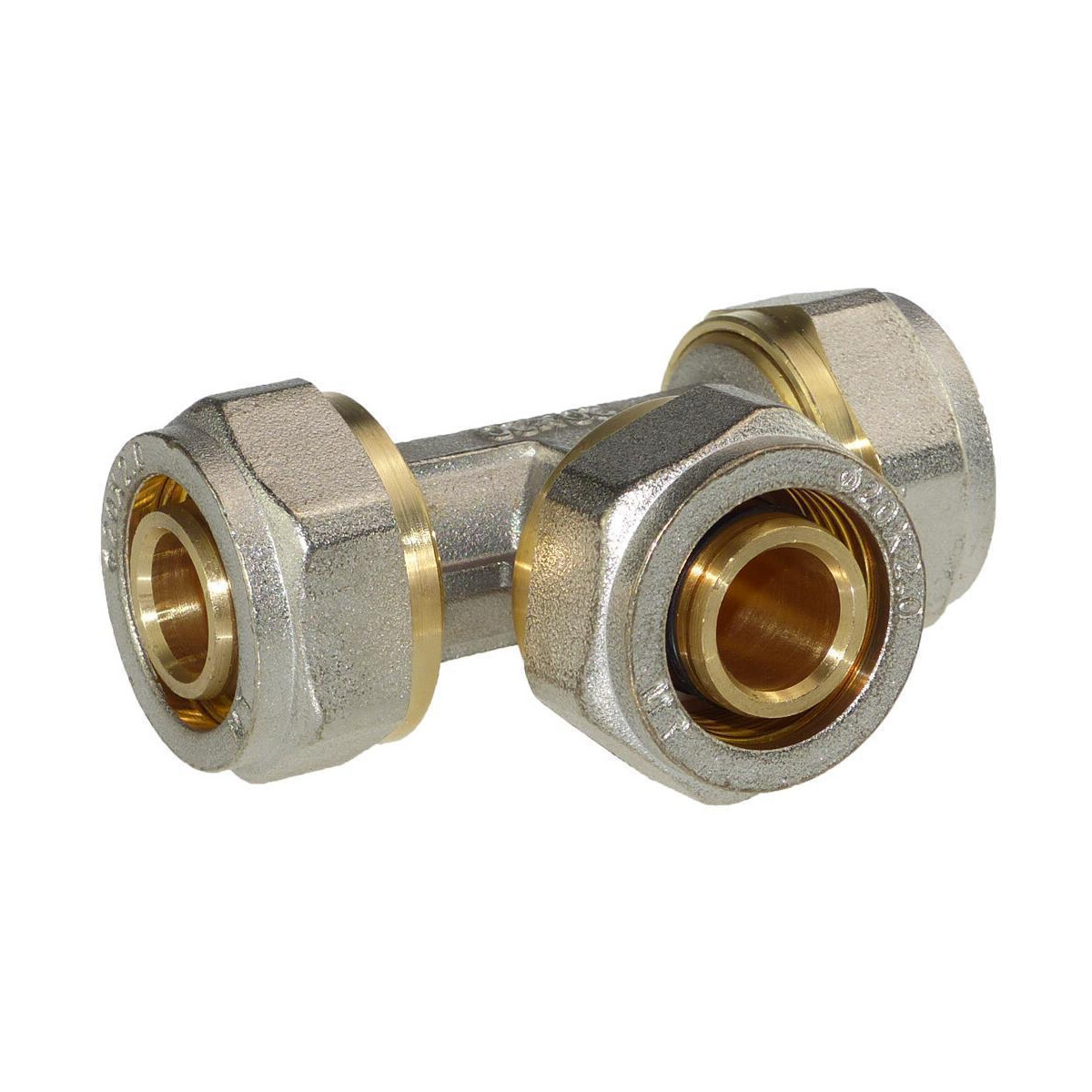 PEX Schraub T-Stück 26 x 26 x 26 (DVGW)