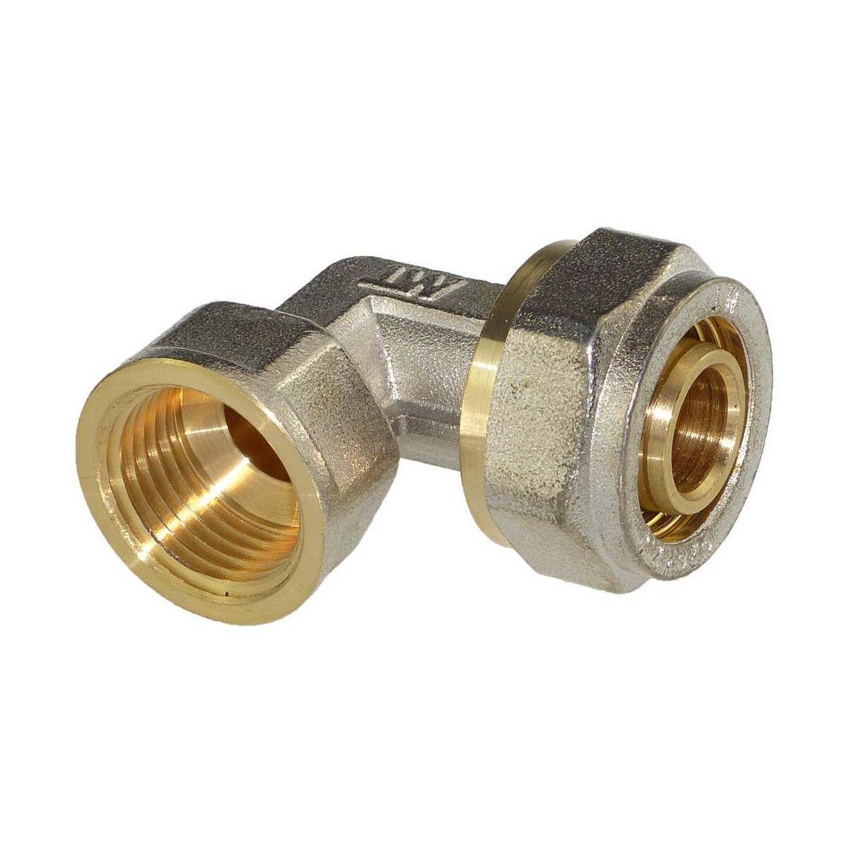 PE-X Schraub Winkel 26 x 1 IG (DVGW)