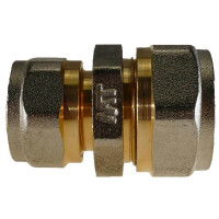 PEX Schraub Kupplung reduziert 25 x 20 DVGW