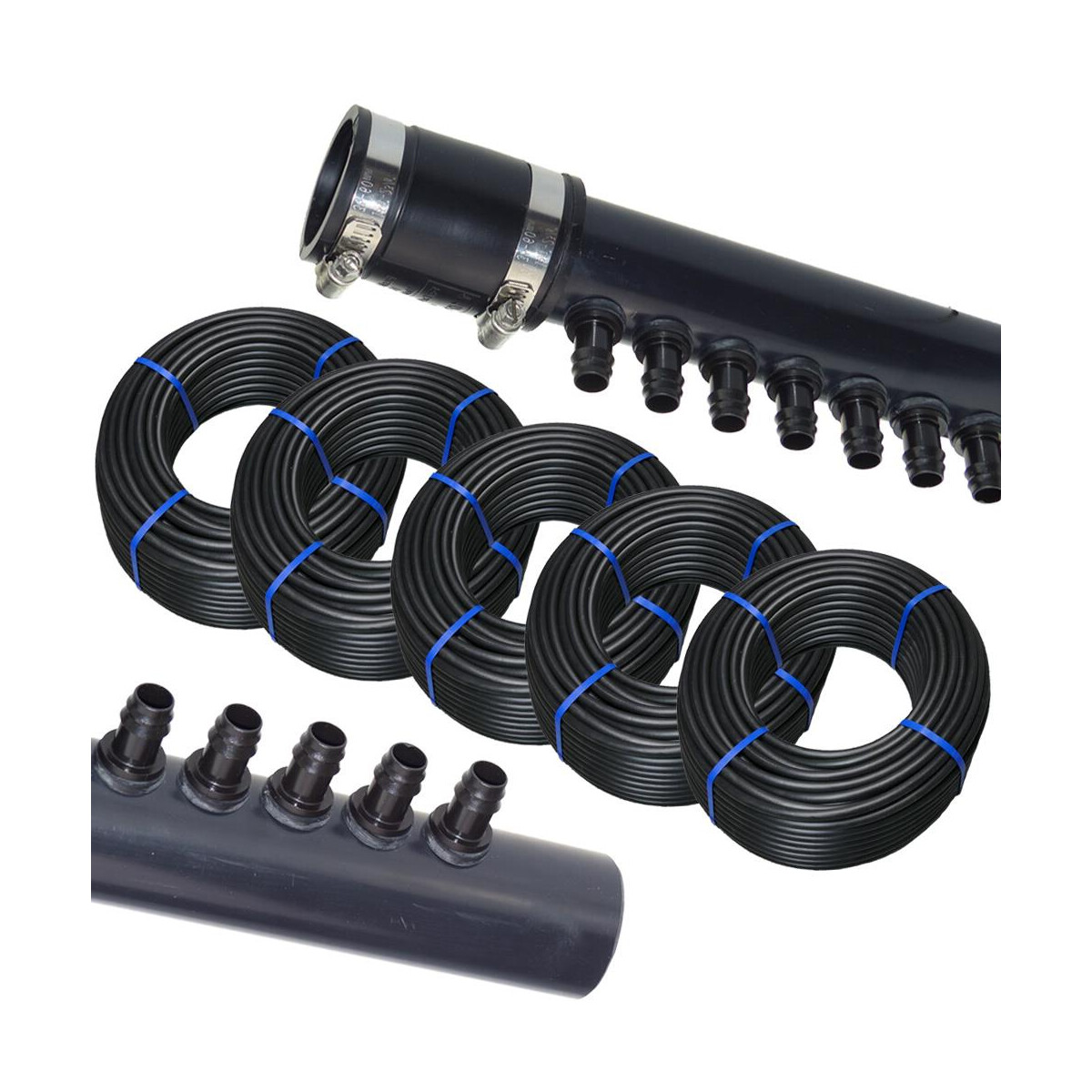 Poolheizung Set Erweiterung 500 Meter