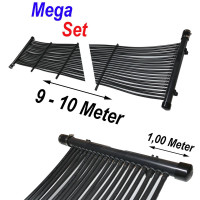 Poolheizung Solarmatte MegaSet 9,00 m² (300 Meter)