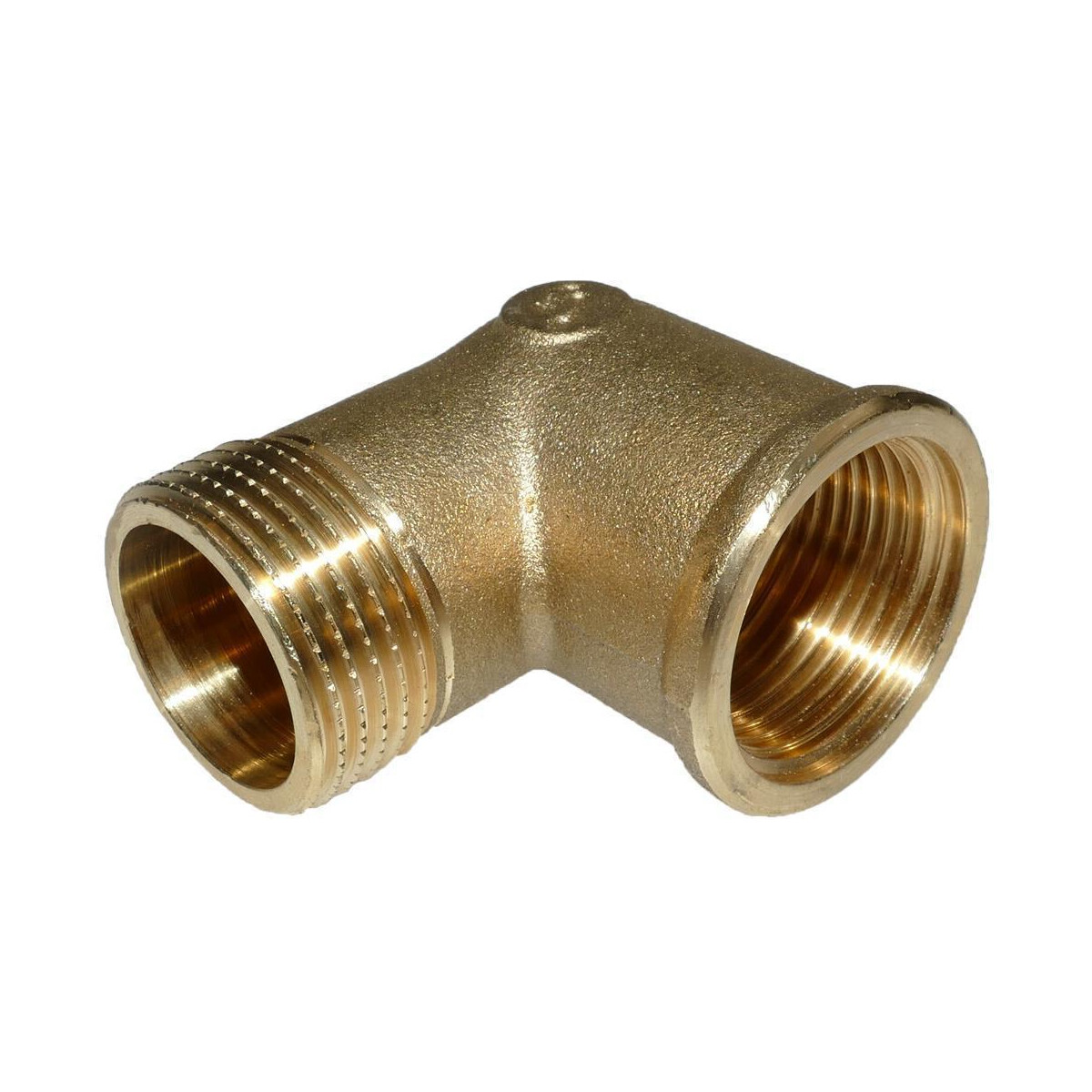 Messing Winkel Aussen x Innengewinde 1/4 Zoll