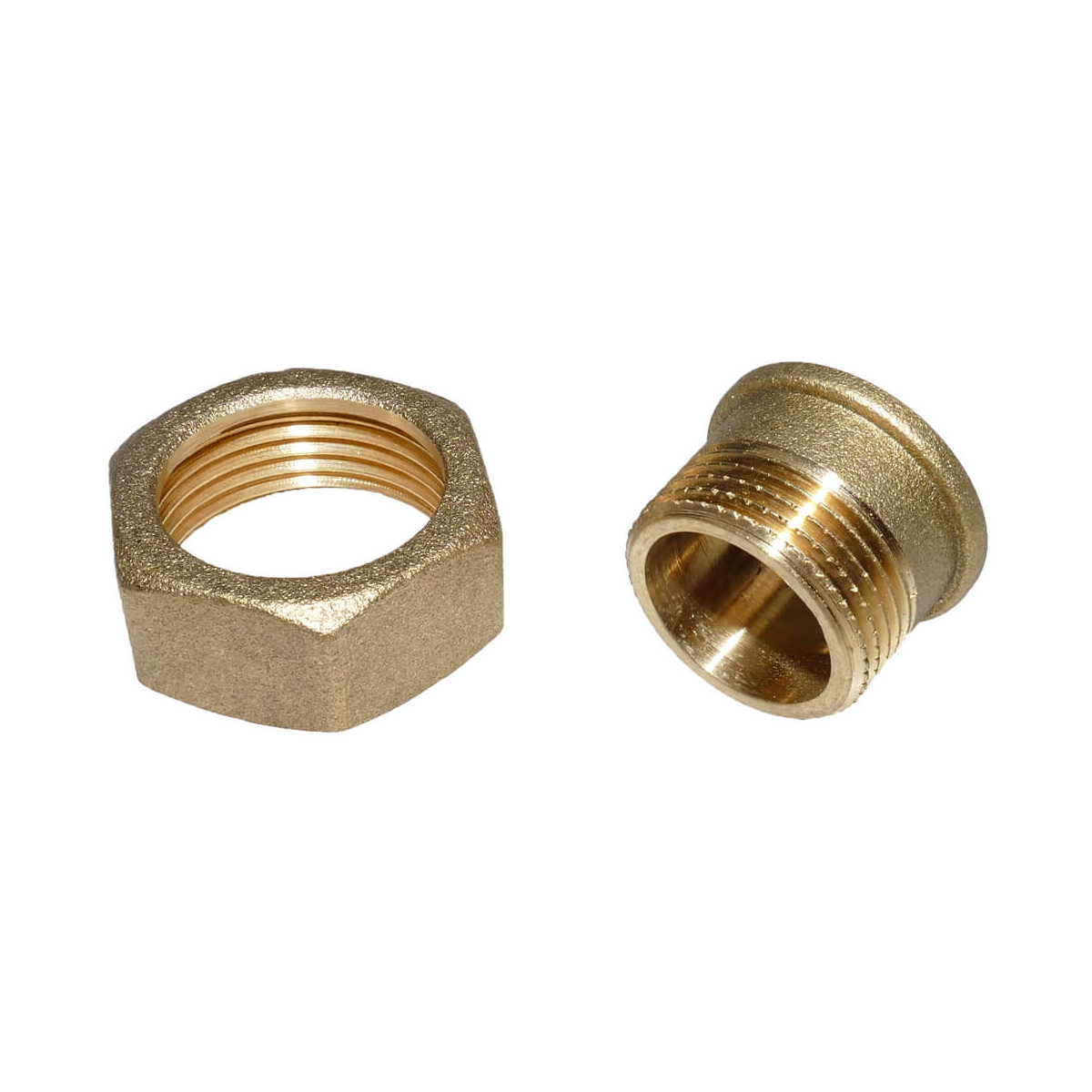 Messing Pumpenverschraubung AG 3/4 x 1 Zoll