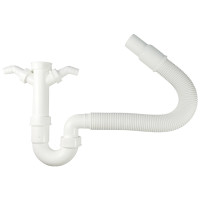 Röhrengeruchverschluss Flex Siphon Set