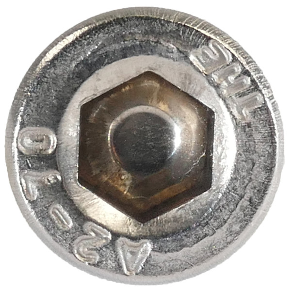 M6 Schrauben 20 Stück - Edelstahl A2 V2A Innensechskant 30mm
