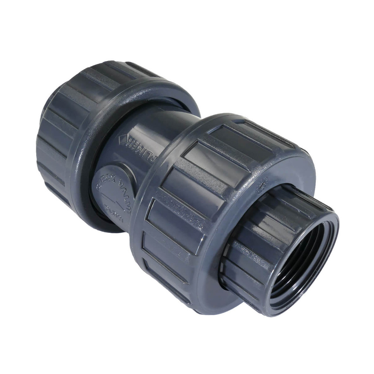 PVC Rückschlagventil Innengewinde 2 box