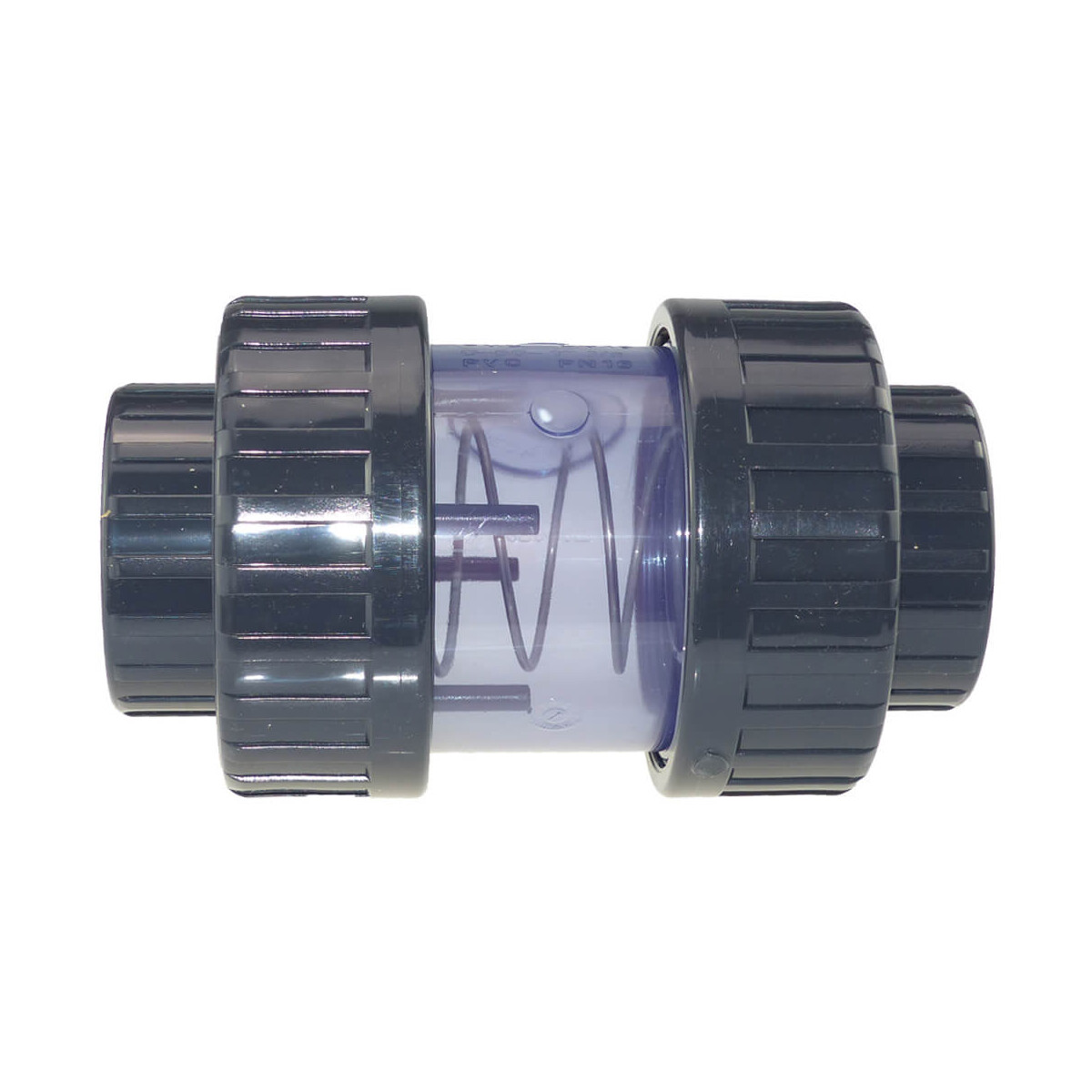 PVC Rückschlagventil 20 Mm Profi-Qualität – PN16, Temperatur -10 Bis +120°C, Für Wasser, Gas, Chemie, Schwimmbad & Beregnung