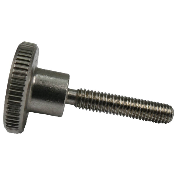 25 Rändelschrauben M6x10 Mm - DIN 464 - Hohe Form - Messing | 6 Mm | 10 Mm | 25 Stück | 3283 06 10