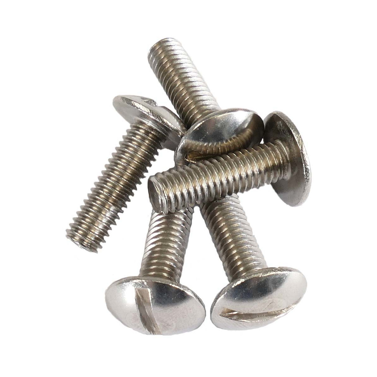 25 Stk. Becherschraube Schlitz M8*25 (ASI 304)