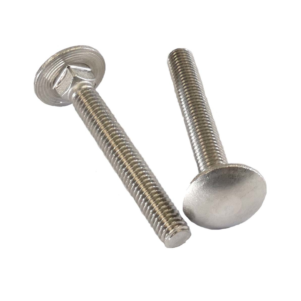 10 Stk. Flachrundschraube Vierkantansatz M5*45 (DIN603 -...