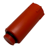 Baustopfen 1/2 Zoll rot