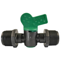 PP Kugelhahn Aussen- x Aussengewinde 3/4 Zoll