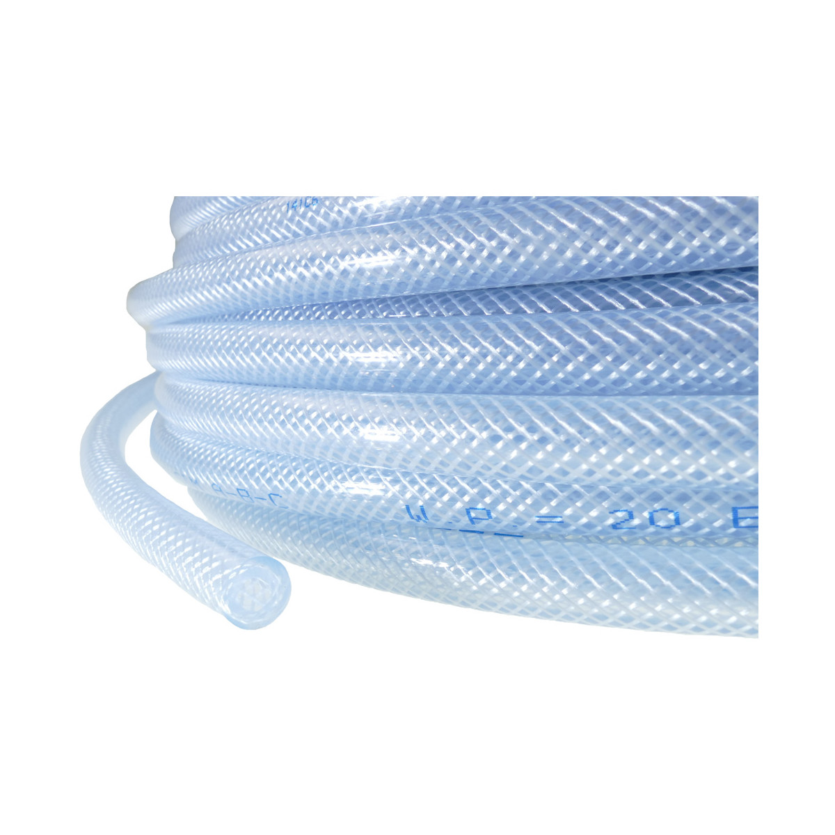 Garditech Cristall 2500 Glasklarer PVC-Schlauch ohne Gewebeeinlage  Innendurchmesser 6 mm Außendurchmesser 10 mm Länge 100m