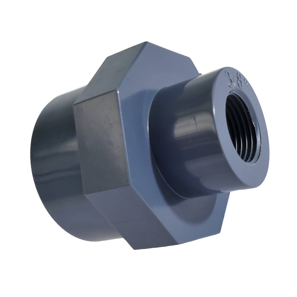 PVC Gewindemuffe IG reduziert 1 x 3/4 Zo box