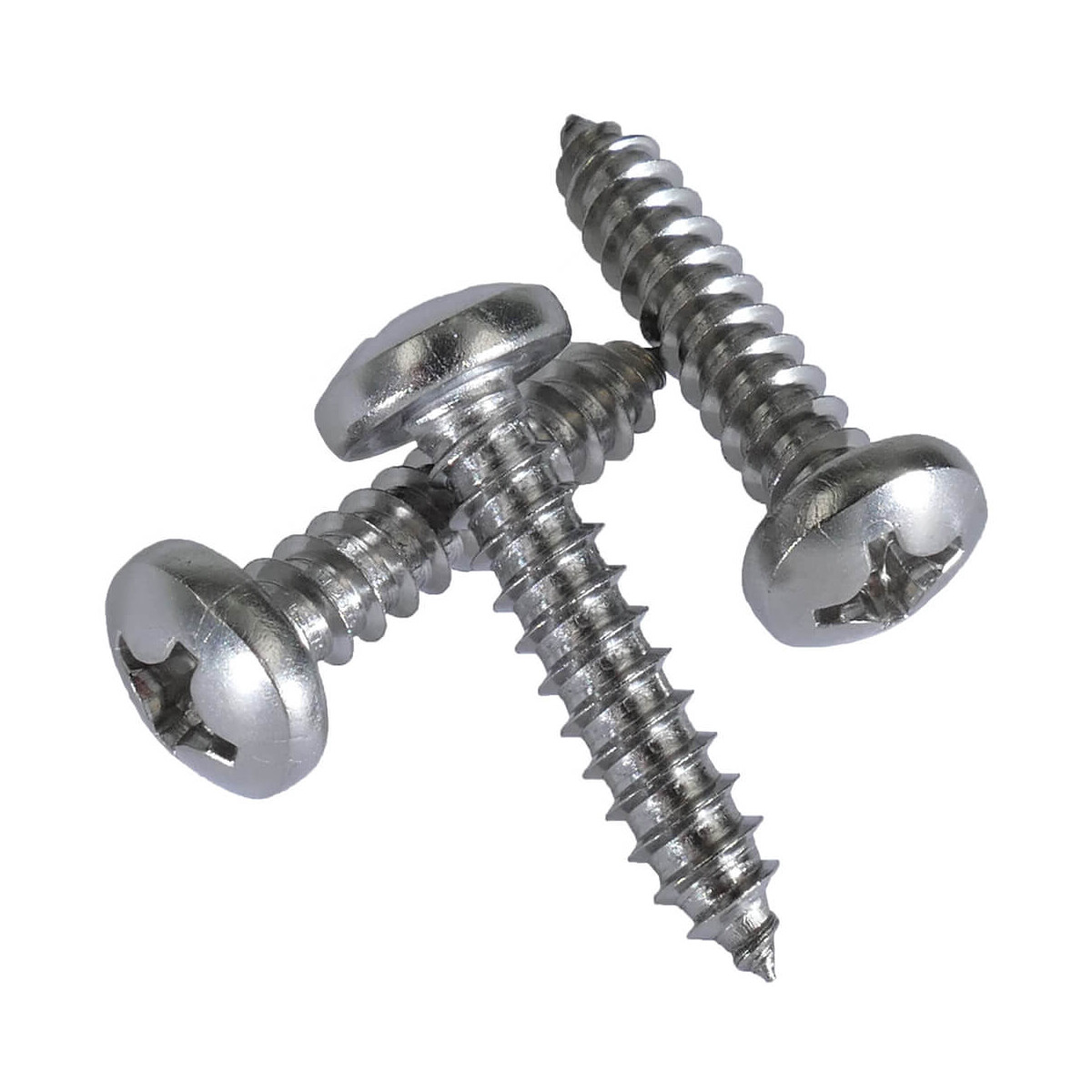 100 Stk. Blechschraube Kreuzschlitz M6,3 x 16 (A2 - DIN7981)