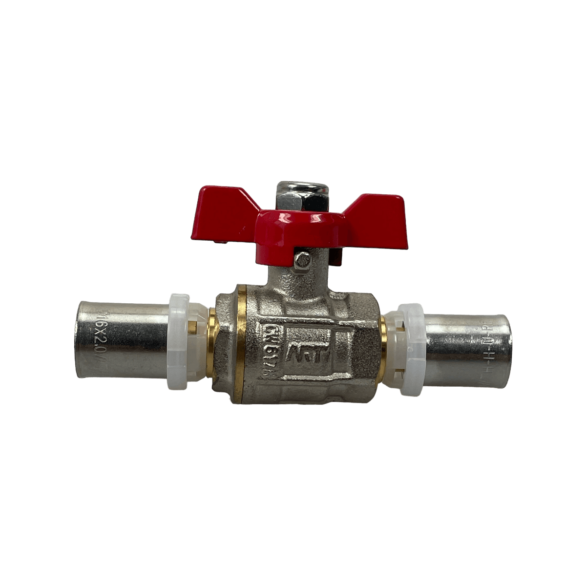 PEX Press Kugelhahn Flügelgriff - 20mm