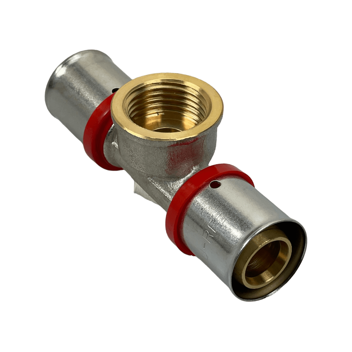 PEX Press T-Stück 90° IG 20 x 1/2