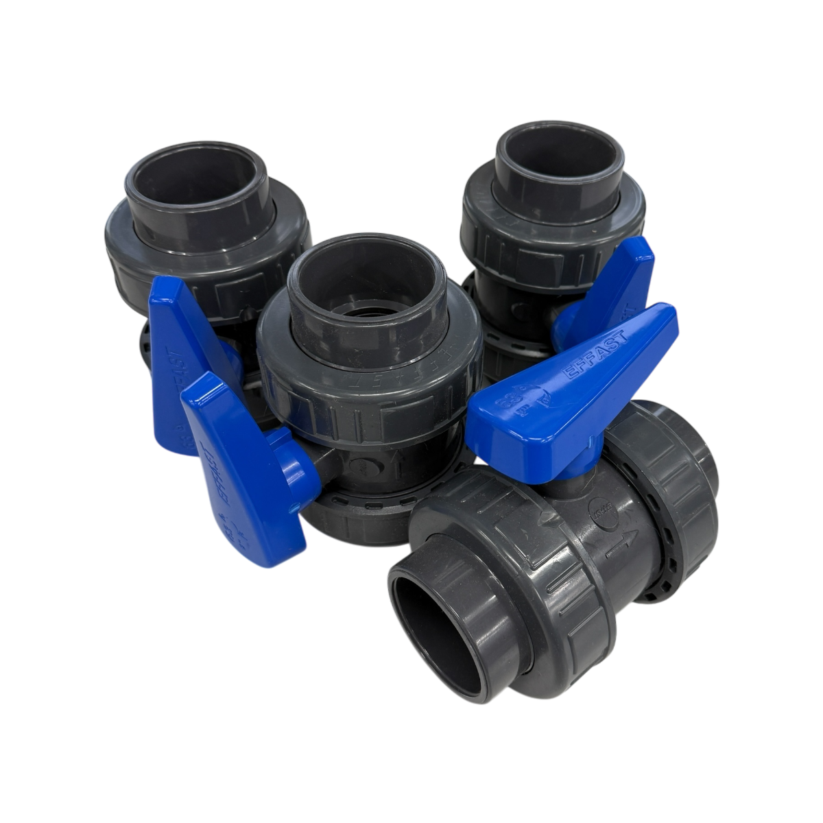 PVC Kugelhahn Klebemuffe Effast 63mm (Sonderposten)