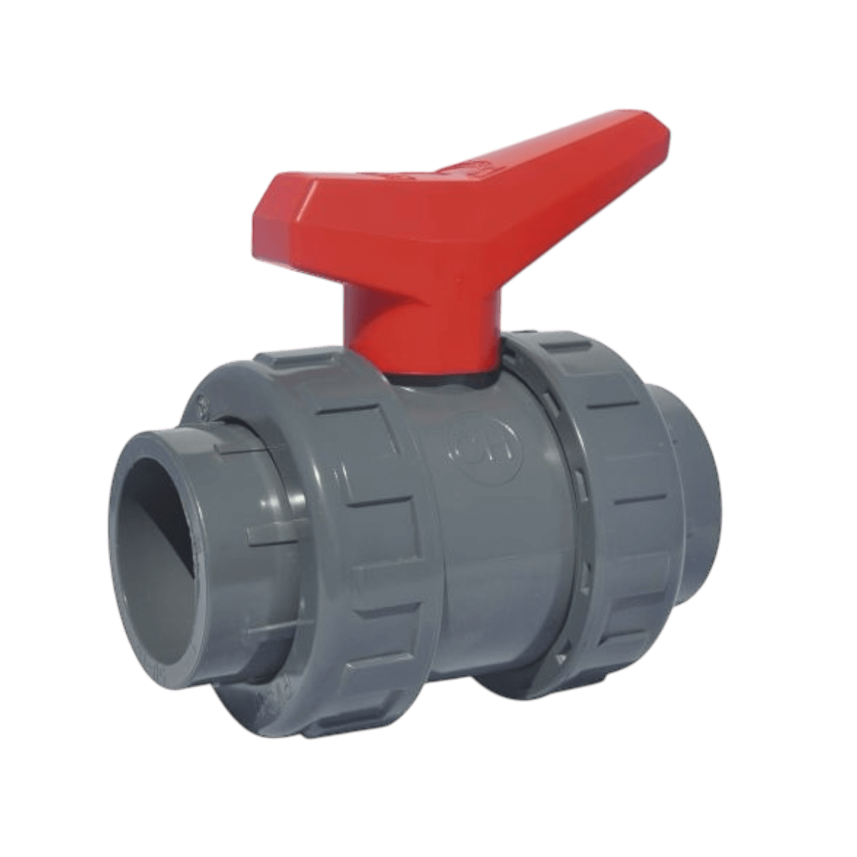 PVC Kugelhahn 2 Wege CH Telfon/EPDM Klebmuffe 32 mm