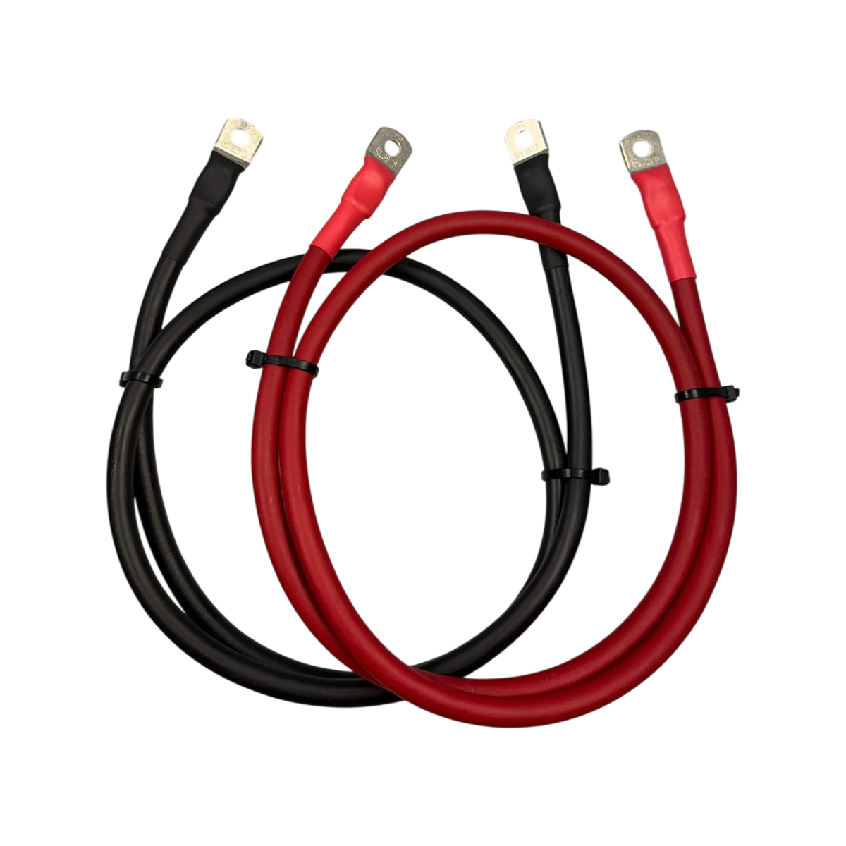 EBROM H07V-K Cavo Batteria 16 Mm² Rosso - 2 Metri In Rame OFC 99,9% Per Impianti Elettrici Cavo Batteria Ebrom