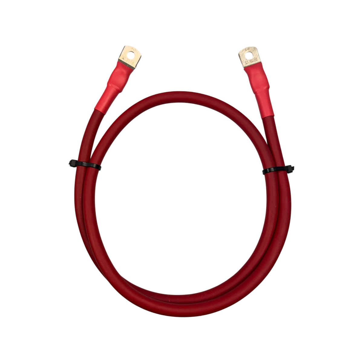 Batterie Kabel flexibel H07V-K 50mm² Rot M10-M6 500mm