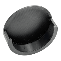 Wandhalterung für RuuviTag Sensor schwarz