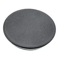 Frankia Abdeckung Kabeltrommel schwarz ohne Gitter